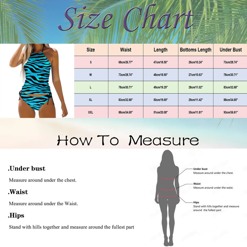 Gradient Star Print Tankini Set - Sports Bra & Board Shorts