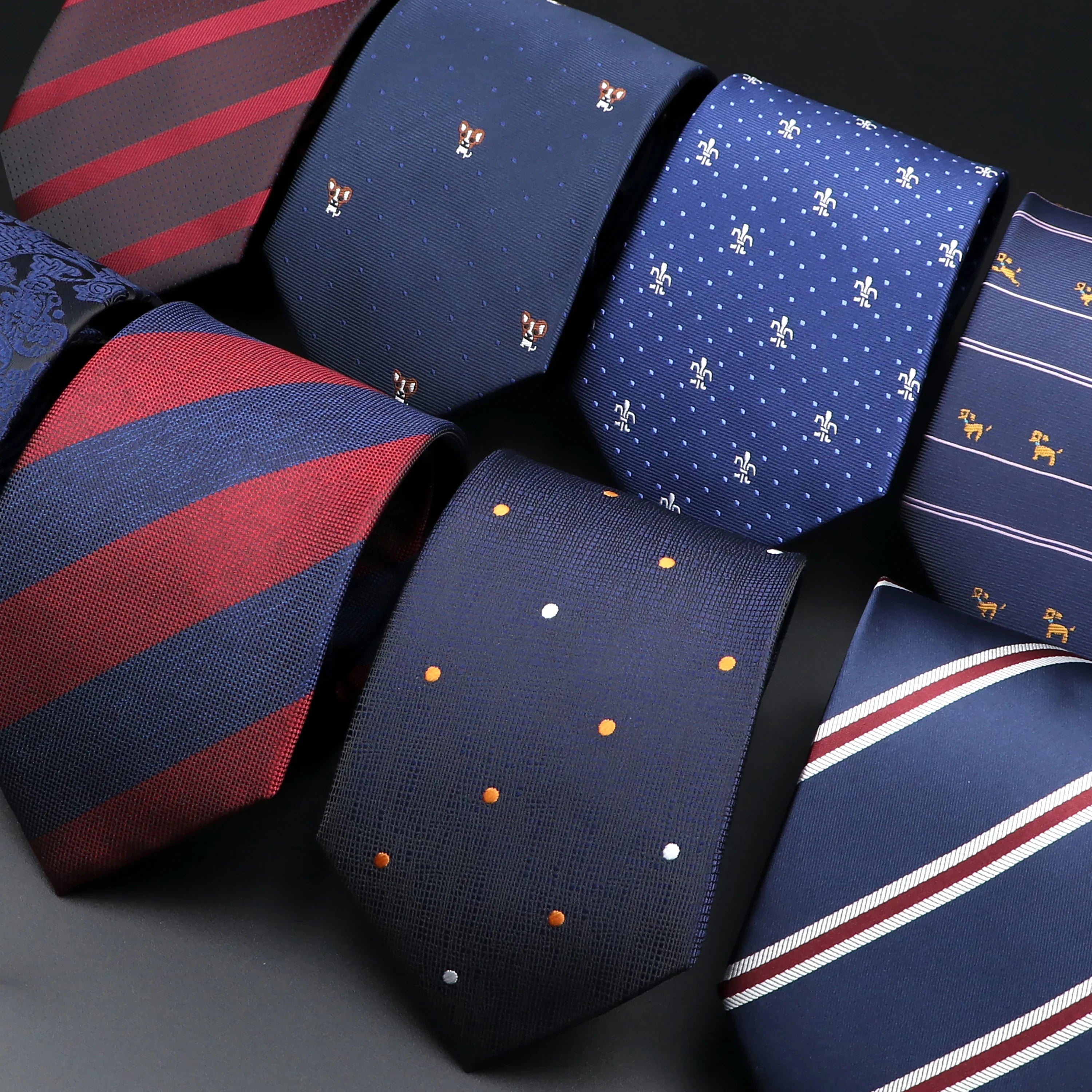 Novelty Ties For Men Business Meeting Wedding Tuxedo Suit or Daily Wear