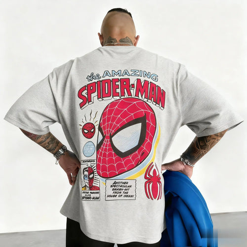 Marvel 2026 New Fashion Marvel Spider-Man Graphic Comic Print High