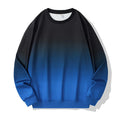 Autumn Plus Size Men Sweatshirt 110-190kg Loose Gradient Pullover