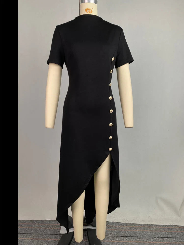 Asymmetrical Maxi Dress