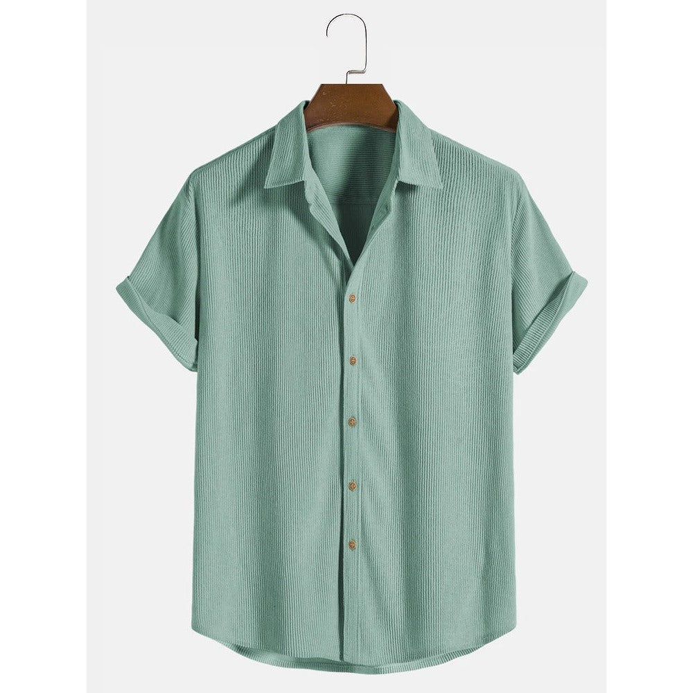 Short Sleeve Button Tee