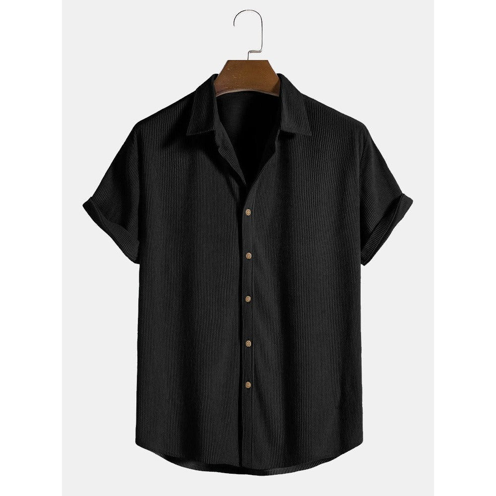 Short Sleeve Button Tee