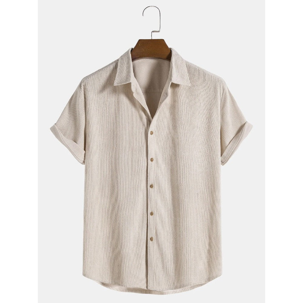 Short Sleeve Button Tee