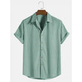 Short Sleeve Button Tee