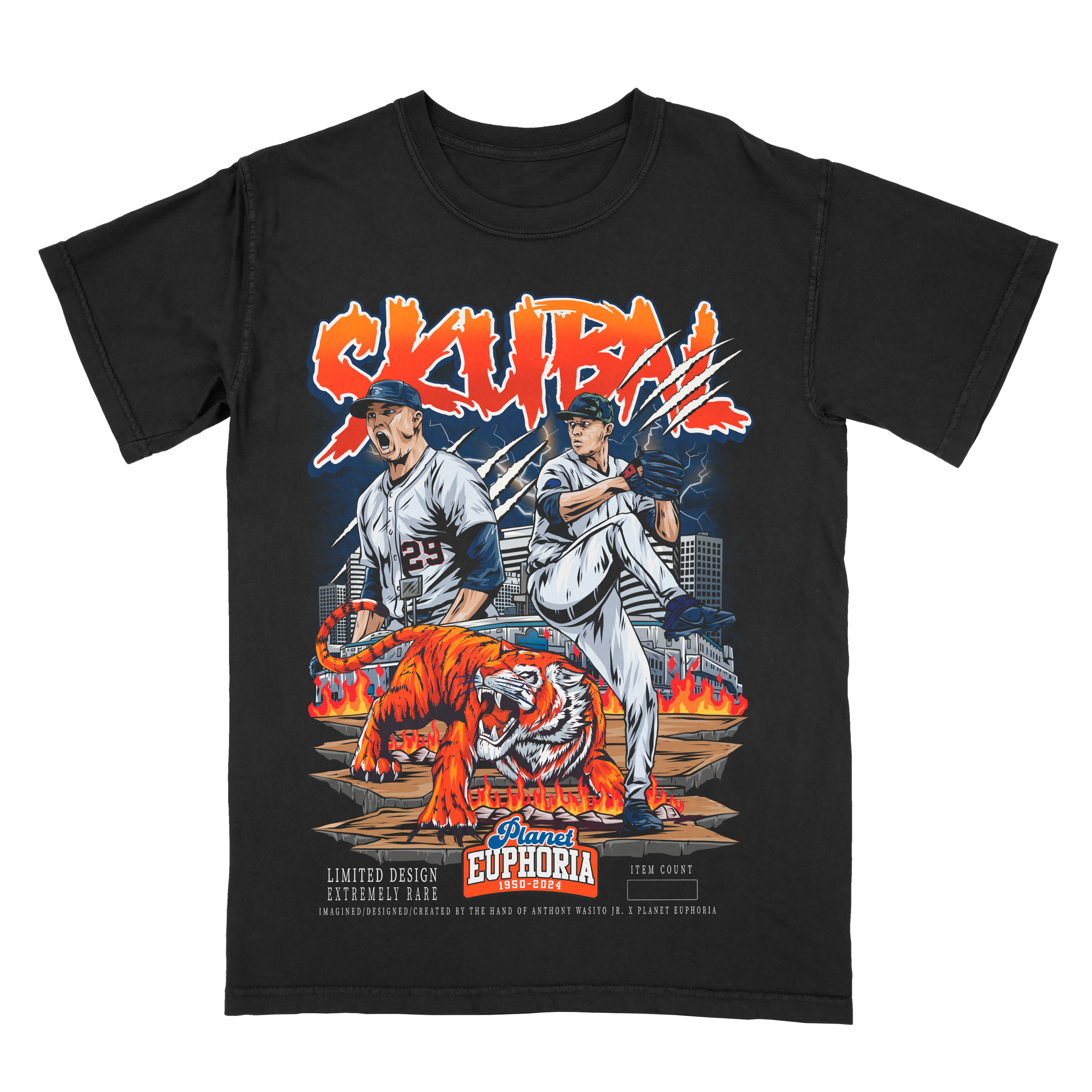 Tarik Skubal Limited Edition MLB Player Graphic T-Shirt