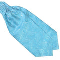 Sky Blue Paisley Gentleman Collection Ascot/Cravat Tie