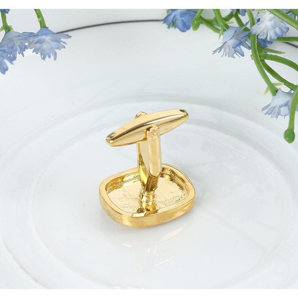Snazzy Boxed Gold Cufflinks