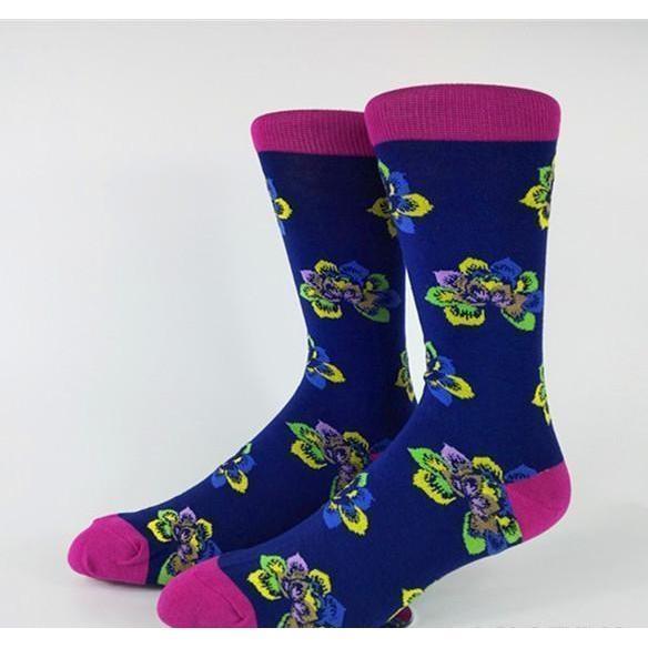 Space Flower Collection Socks - 3 Colors