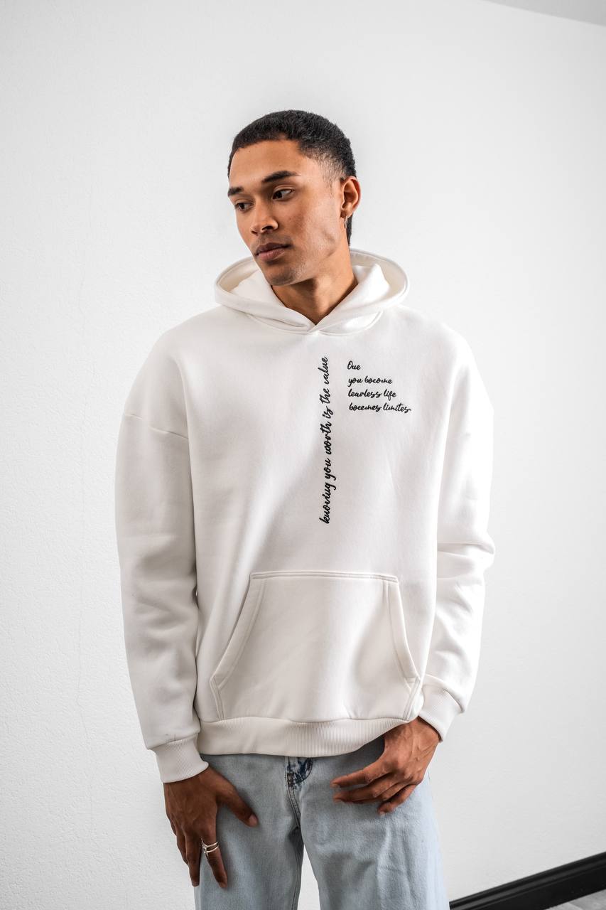 Unisex Oversize Hoodie with Artistic Print – Modern Streetwear Style
