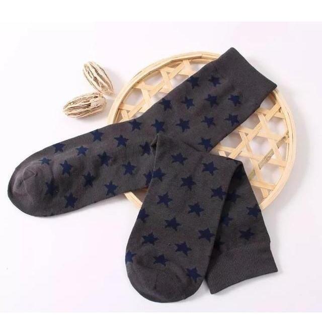 Stripe Star & Argyle Collection Dress Socks - 11 Colors & Styles
