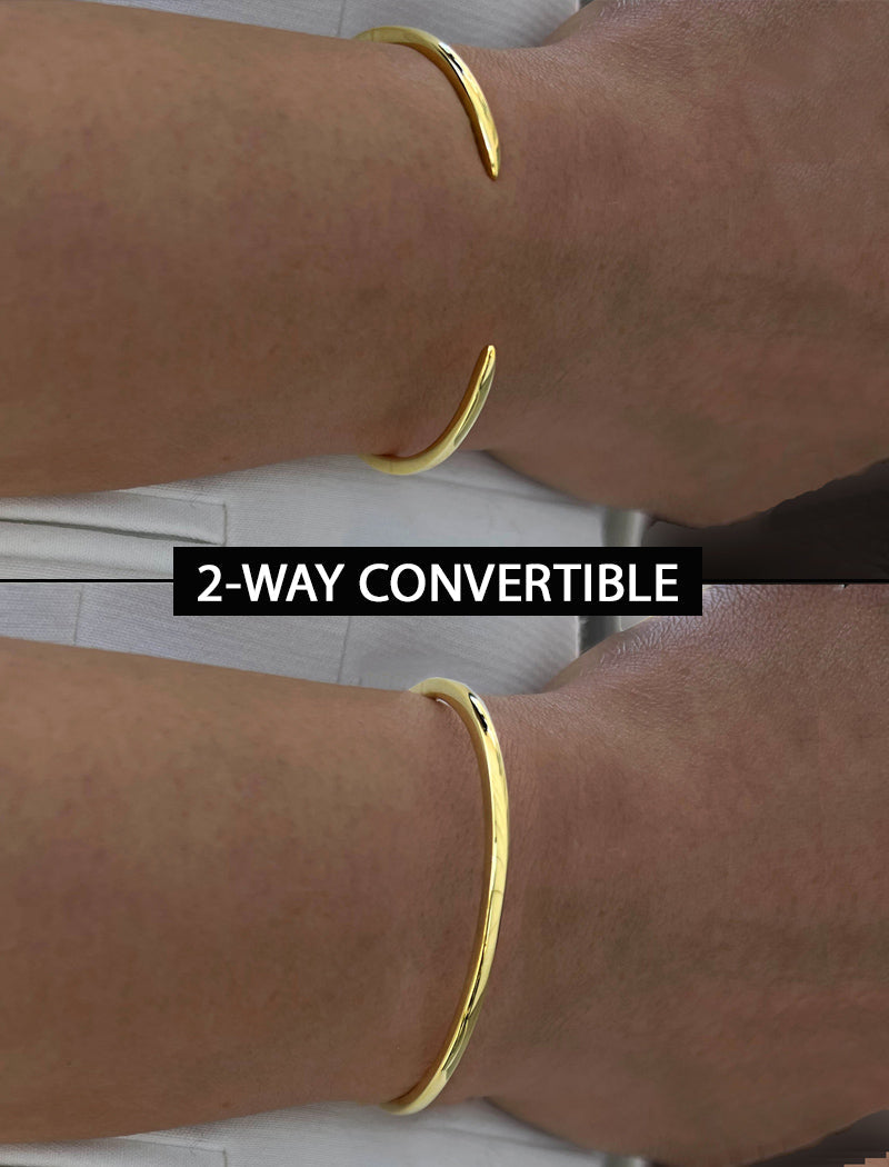SUCCESS 2-Way Stacking Cuff Bracelet
