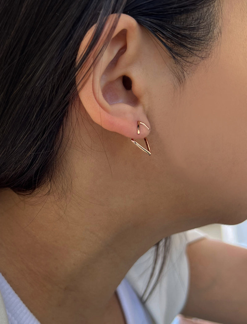 TRILL 2-Way Convertible Wishbone Studs