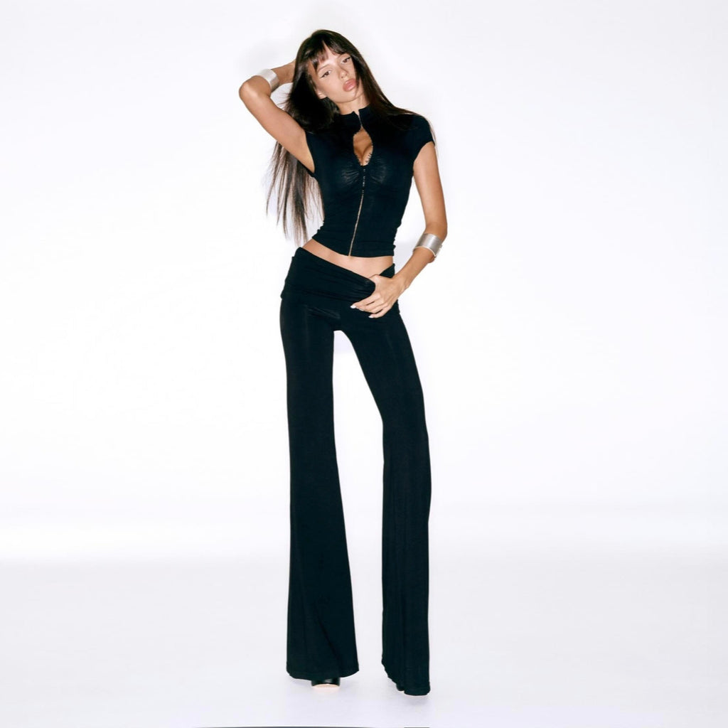 Take Notes Sculpt Black Two-Piece Set