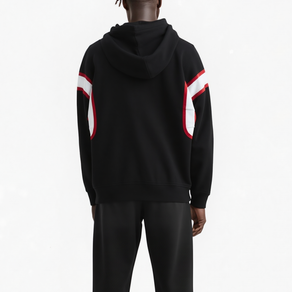 Men's Reflective Scorpion Pullover Hoodie in Black - Konus Brand