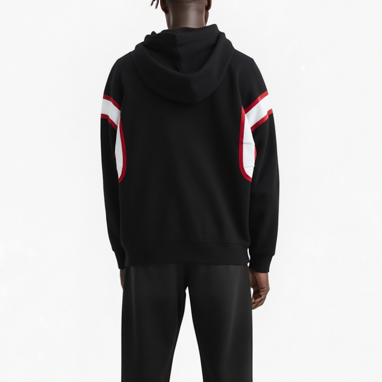 Men's Reflective Scorpion Pullover Hoodie in Black - Konus Brand