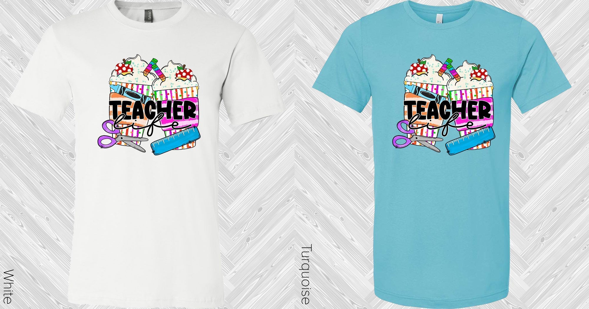 Teacher Life Graphic Tee