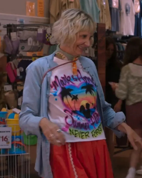The Four Seasons S02 Kerri Kenney White T-Shirt