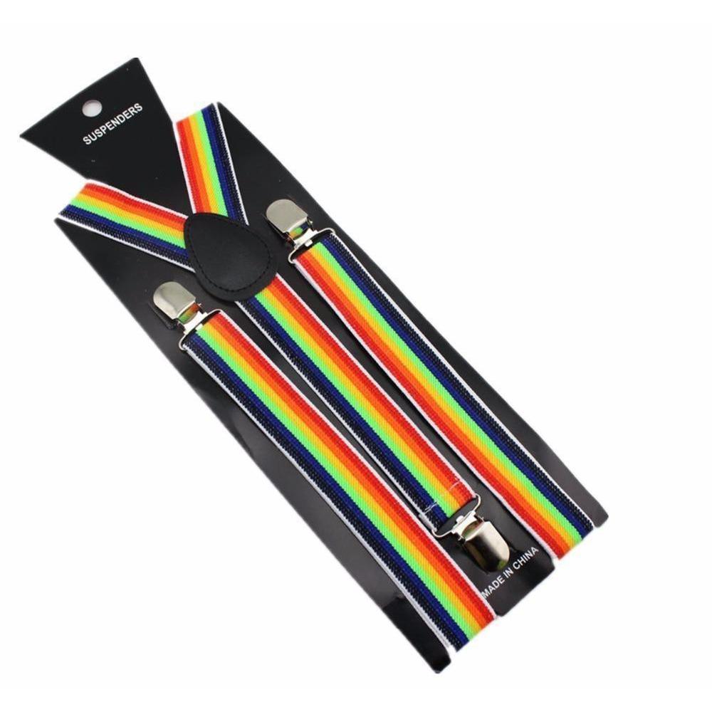 Thin Stripes Collection Suspenders - 5 Colors