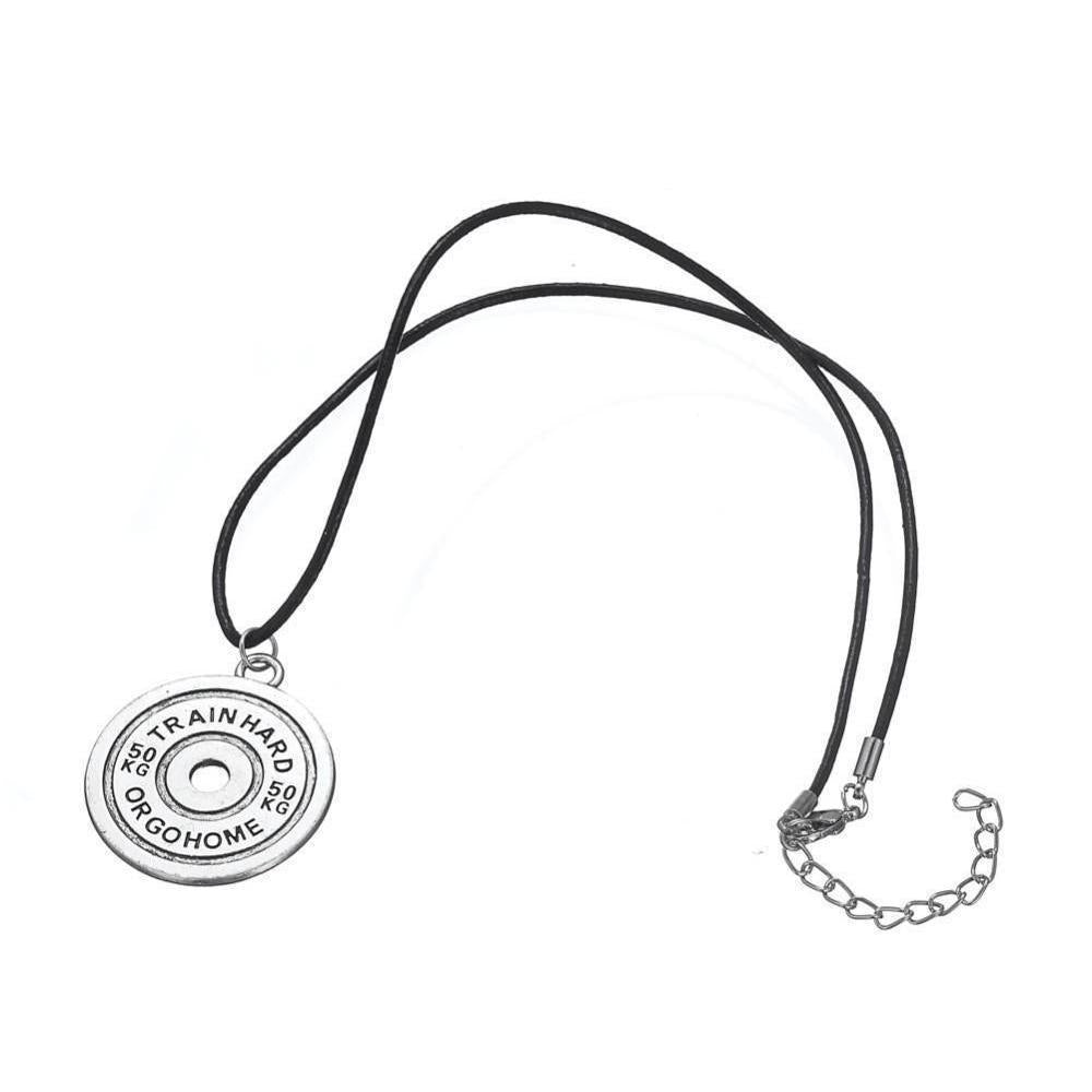 Train Hard Or Go Home Necklace