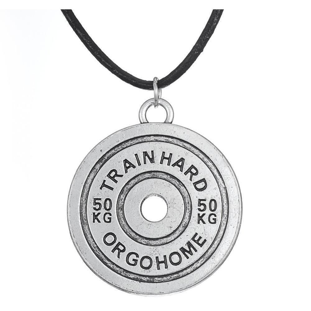 Train Hard Or Go Home Necklace