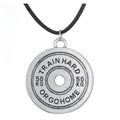 Train Hard Or Go Home Necklace