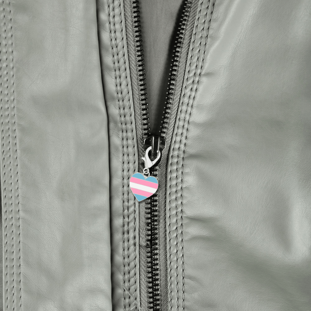 Transgender Heart Pride Hanging Charms