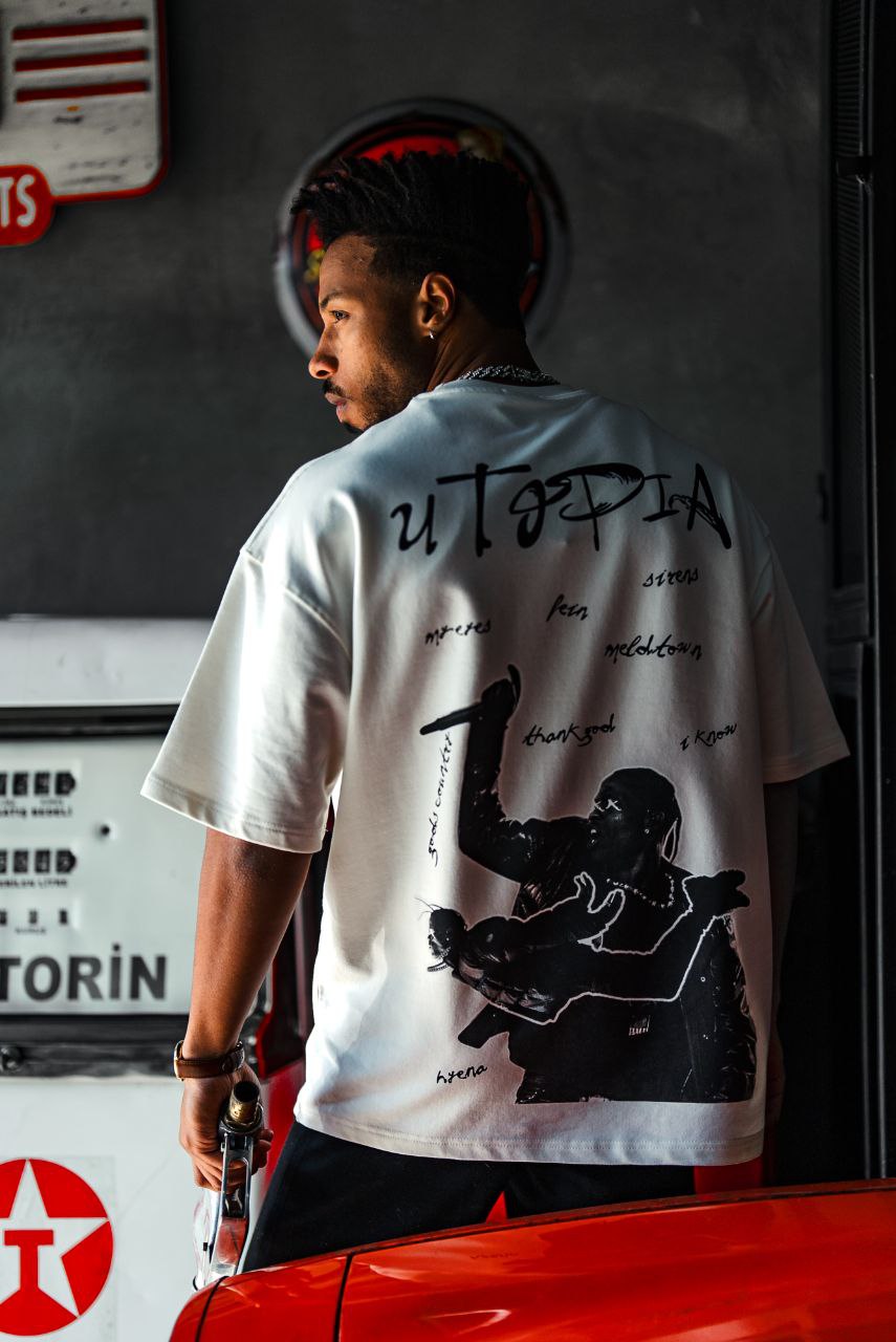 Travis Scott Utopia Album Graphic Cotton Tee