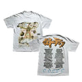 Travis Scott Utopia Tour White Skitzo Tee - Circus Maximus Tour Merch, Cactus Jack Skitzo Graphic T-Shirt, Official Travis Scott Utopia Concert Apparel, Streetwear Essential