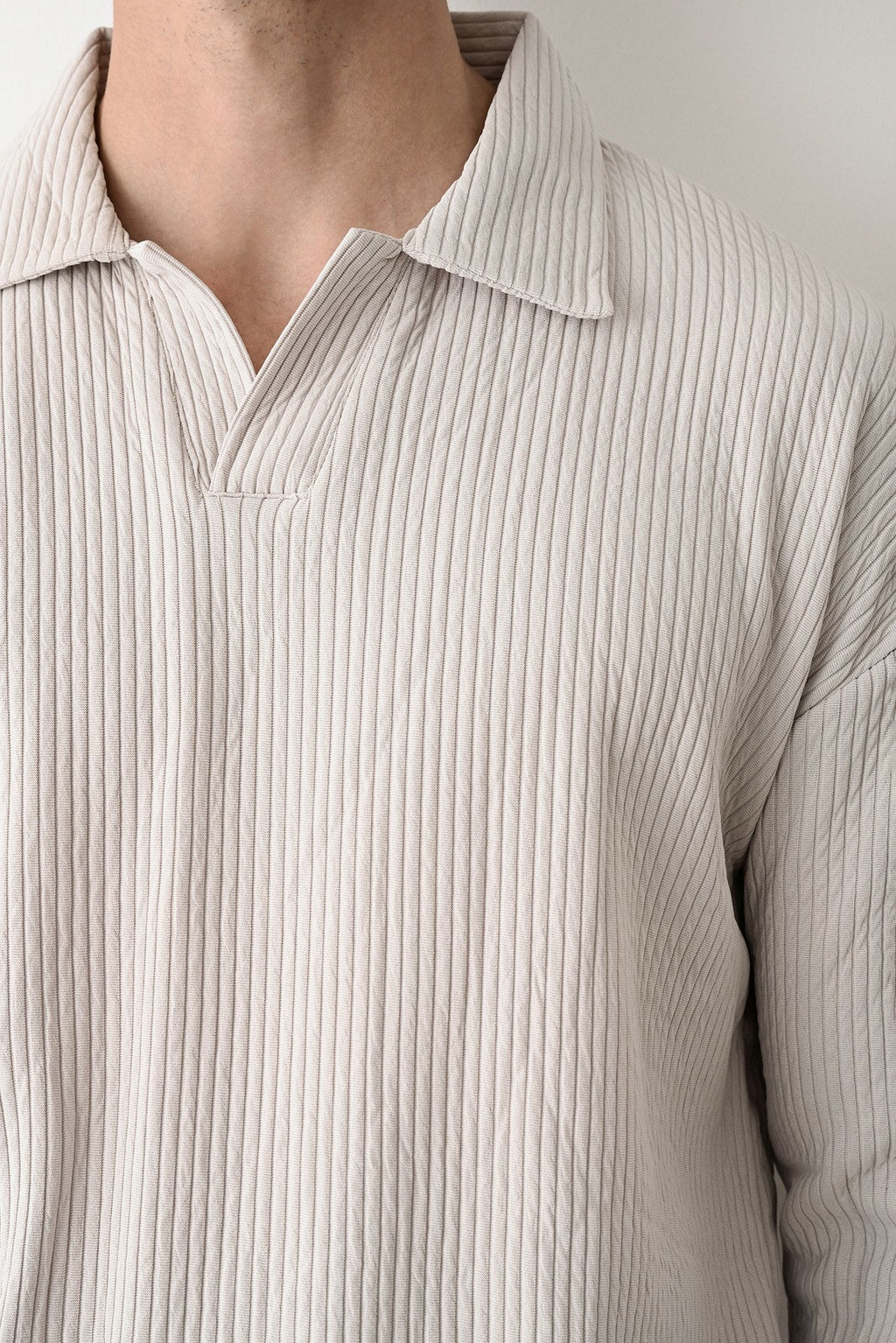 Collared Oversized Knitwear