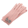 Two Tone with Bow Gloves