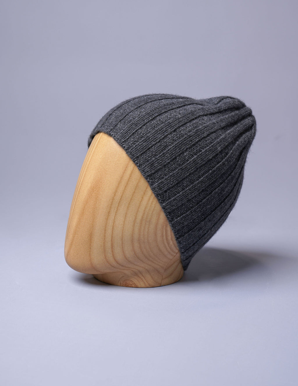 Öndör: Ribbed Cashmere Skull Cap - Pure Mongolian Cashmere