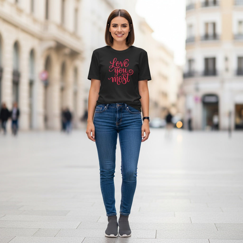 Love You Most T-Shirt