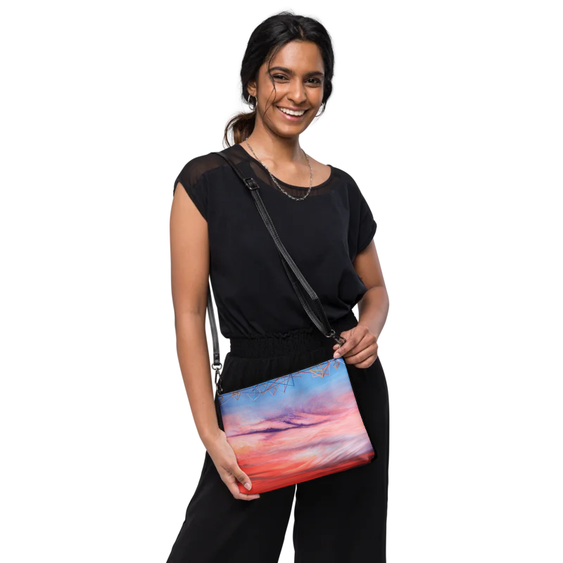 Luxurious Sky Crossbody Bag