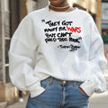 Urban Ebony Designs Tupac Sweatshirt: "They Got Money For Wars But Can't Feed The Poor" Quote Sweater, Unisex Casual Pullover Tops
