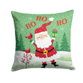 Merry Christmas Santa Claus Ho Ho Ho Throw Pillow - 14x14 Decorative Pillow – Art for Your Home & Patio VHA3016PW1414