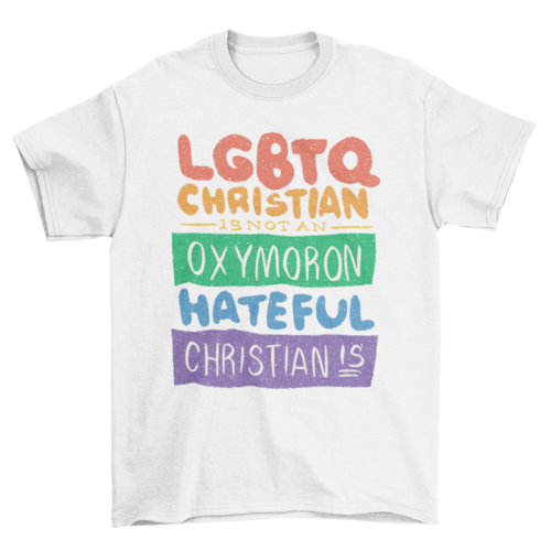 Pride Colorful Quote T-shirt