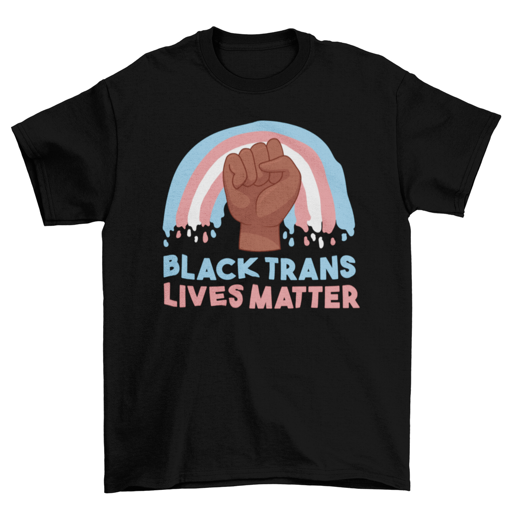 Black trans lives t-shirt