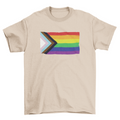 LGTBQ Black Pride Flag T-shirt