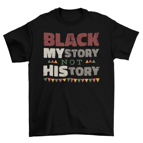 Black mystory t-shirt