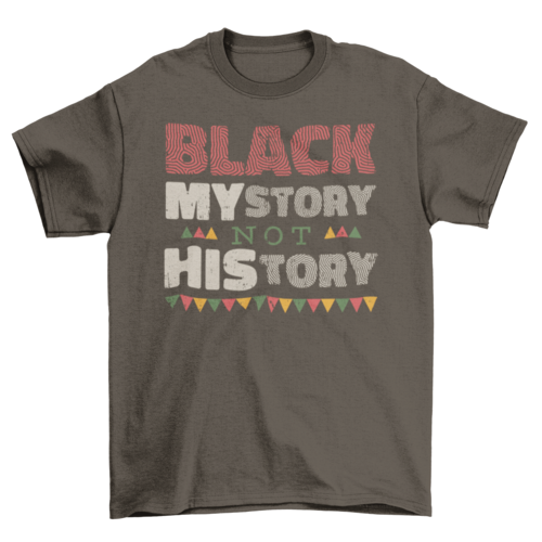 Black mystory t-shirt