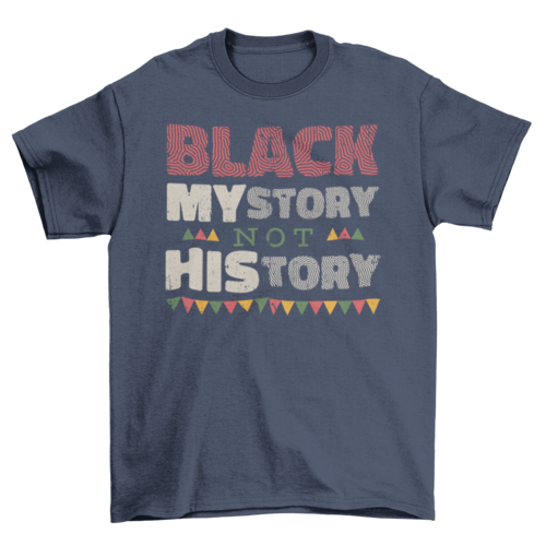 Black mystory t-shirt