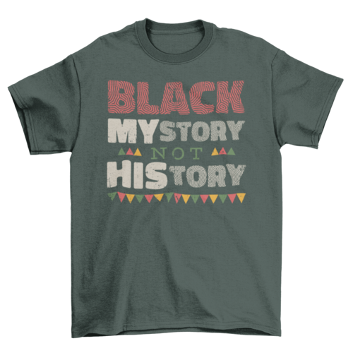 Black mystory t-shirt
