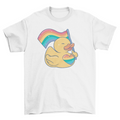 Lgbt rubber duck t-shirt