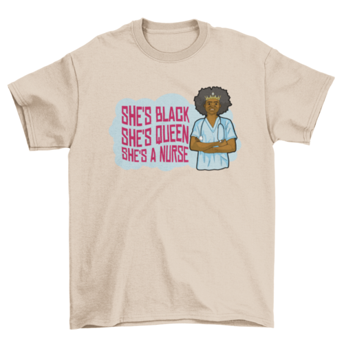 Nurse queen t-shirt