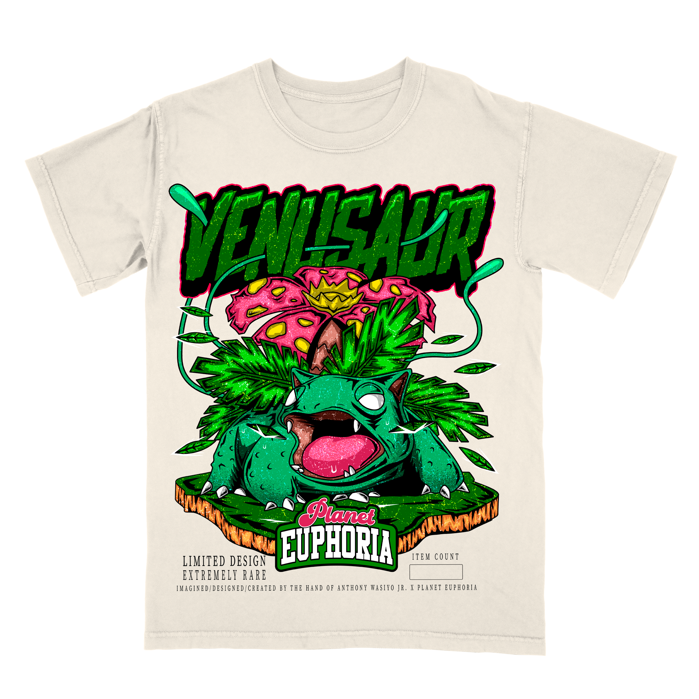 Venusaur Limited Edition Graphic T-Shirt