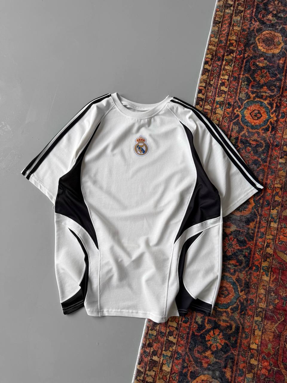 Vintage Real Madrid 2006-07 Formotion Training Shirt - Oversized Cotton Football Tee