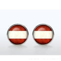 Vintage World National Flags Cufflinks