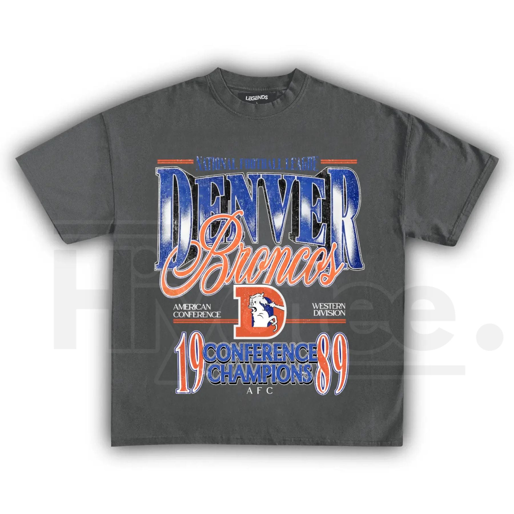 Vintage Denver Football T-Shirt – Retro Mile High Graphic Fan Crewneck