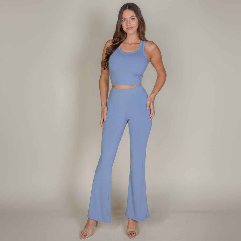 High Waisted Flare Pants